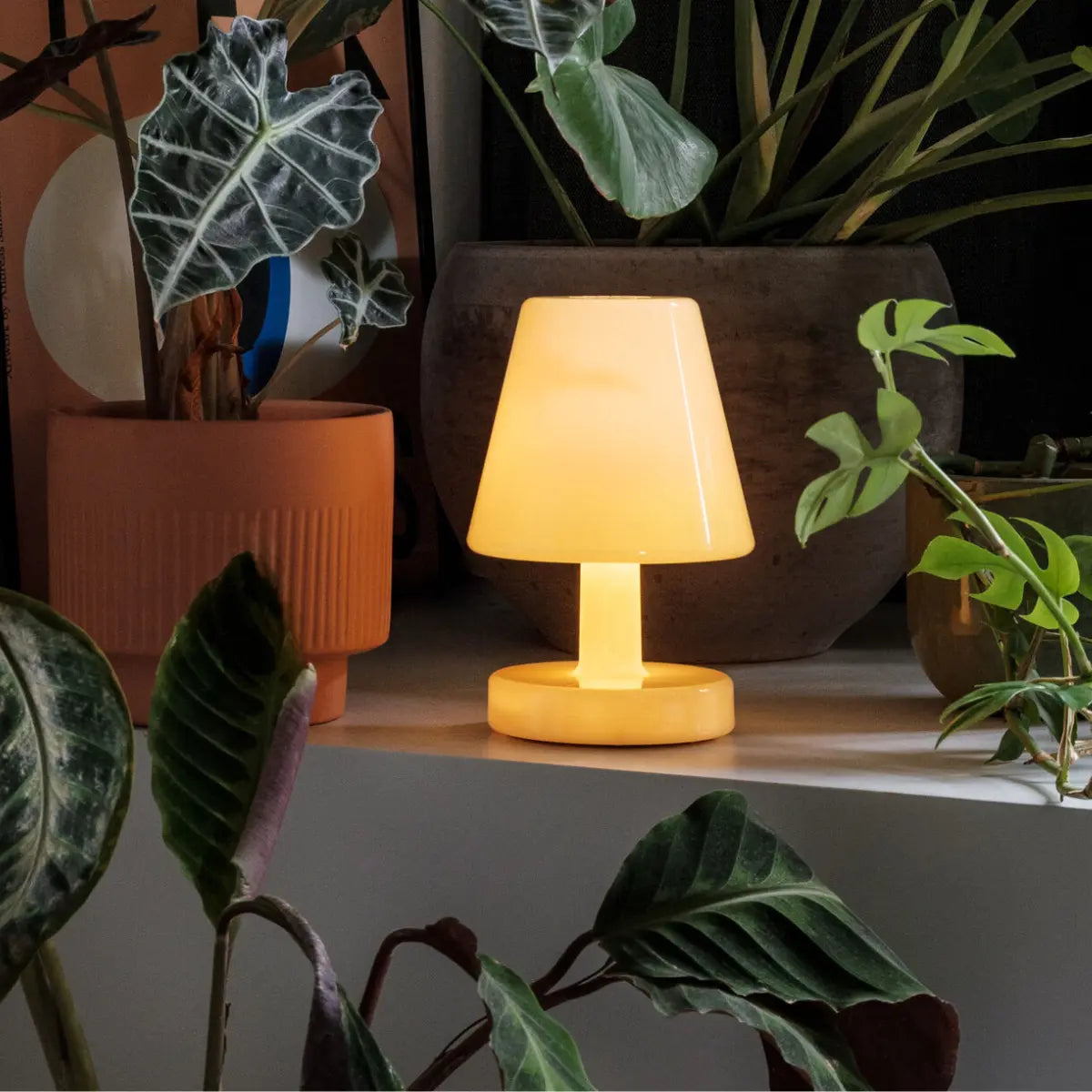 luce a forma di bocca