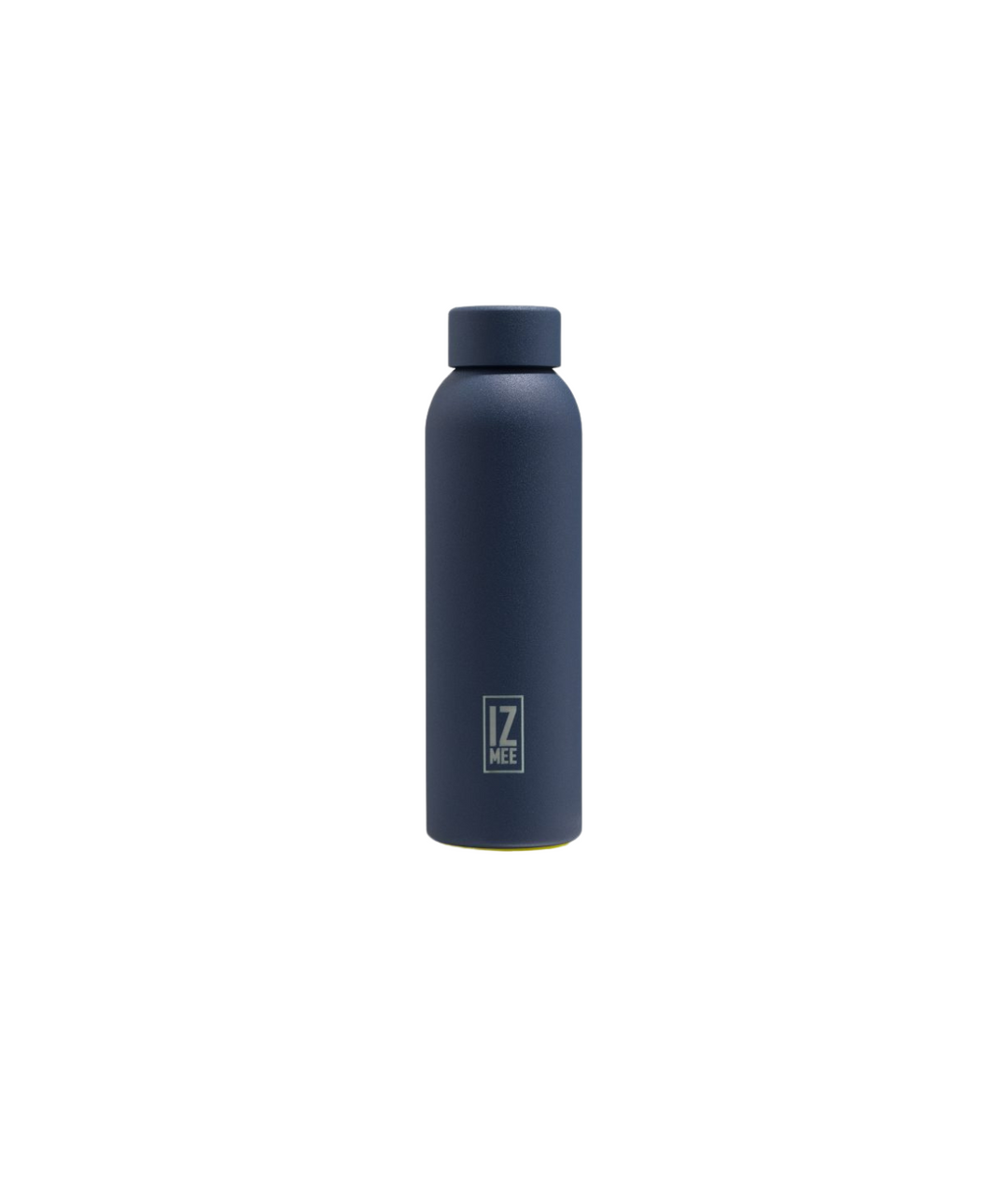 Borraccia non termica Izmee da 550 ml con finitura materica, colore blue