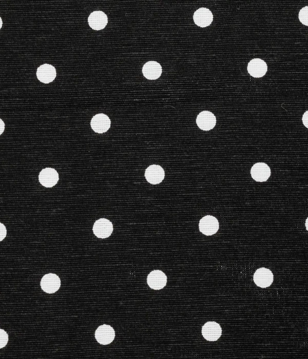 texture nera con pois bianchi della cuccia per cani