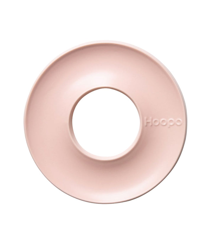 Ciotola ad anello per gatti color rosa per alimentazione lenta , vista frontale. 