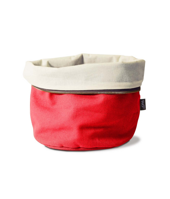 Red Heatable Bread Bag