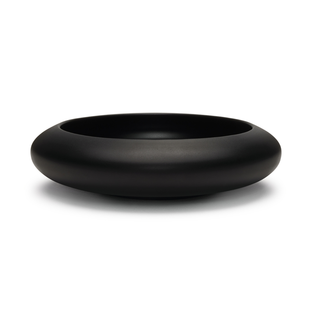 Altezza laterale svuotatasche/lampada nera. Immagine su sfondo bianco