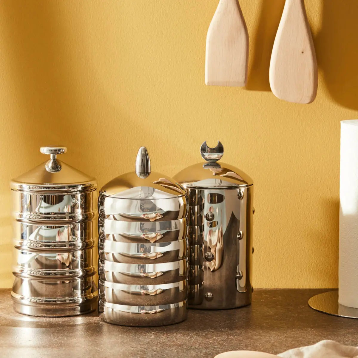 Barattolo in Acciaio Inox Kalistò Alessi