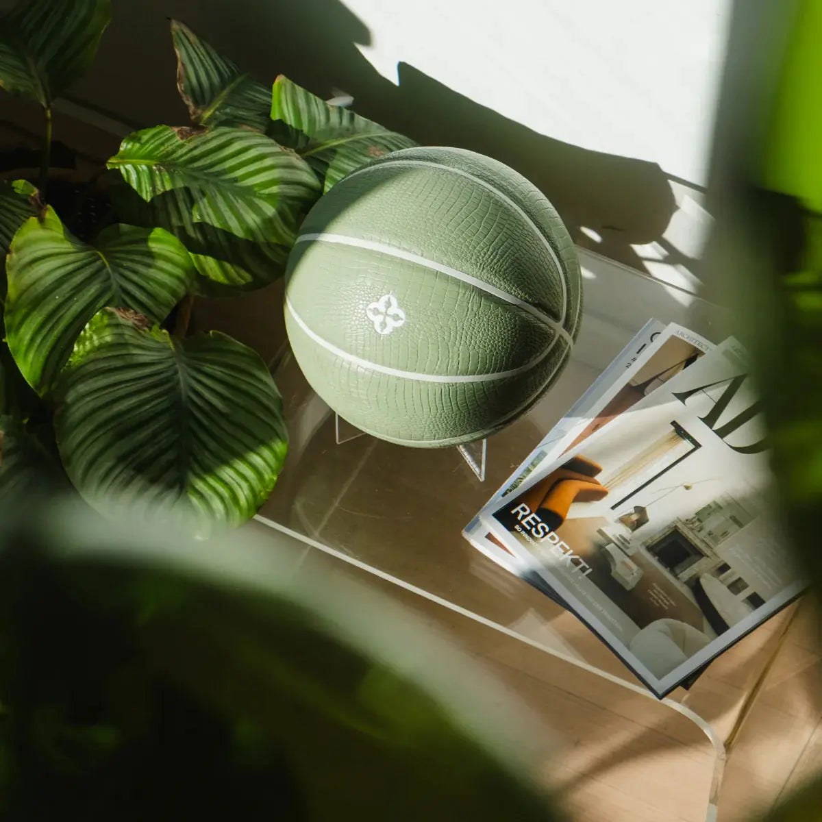 Croco Mint Basketball