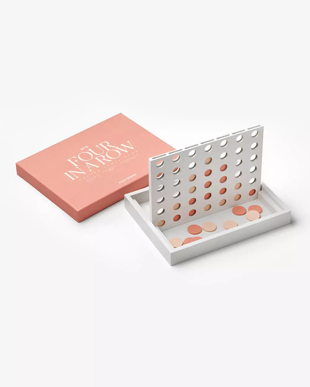 Four in a row - Wooden Game