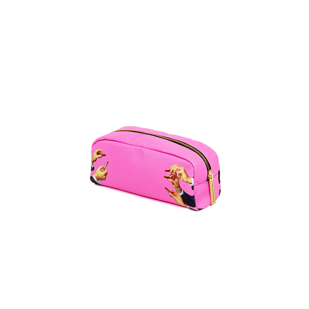  Lipstick Rosa Small Beauty Case Toiletpaper x Seletti 