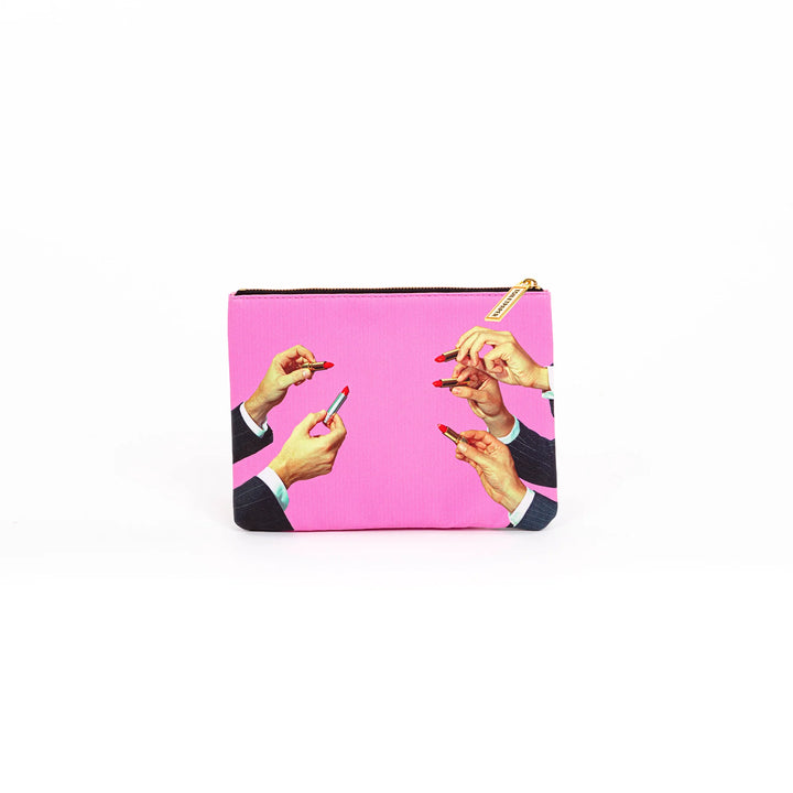 Pochette Beauty Lipstick Rosa Seletti