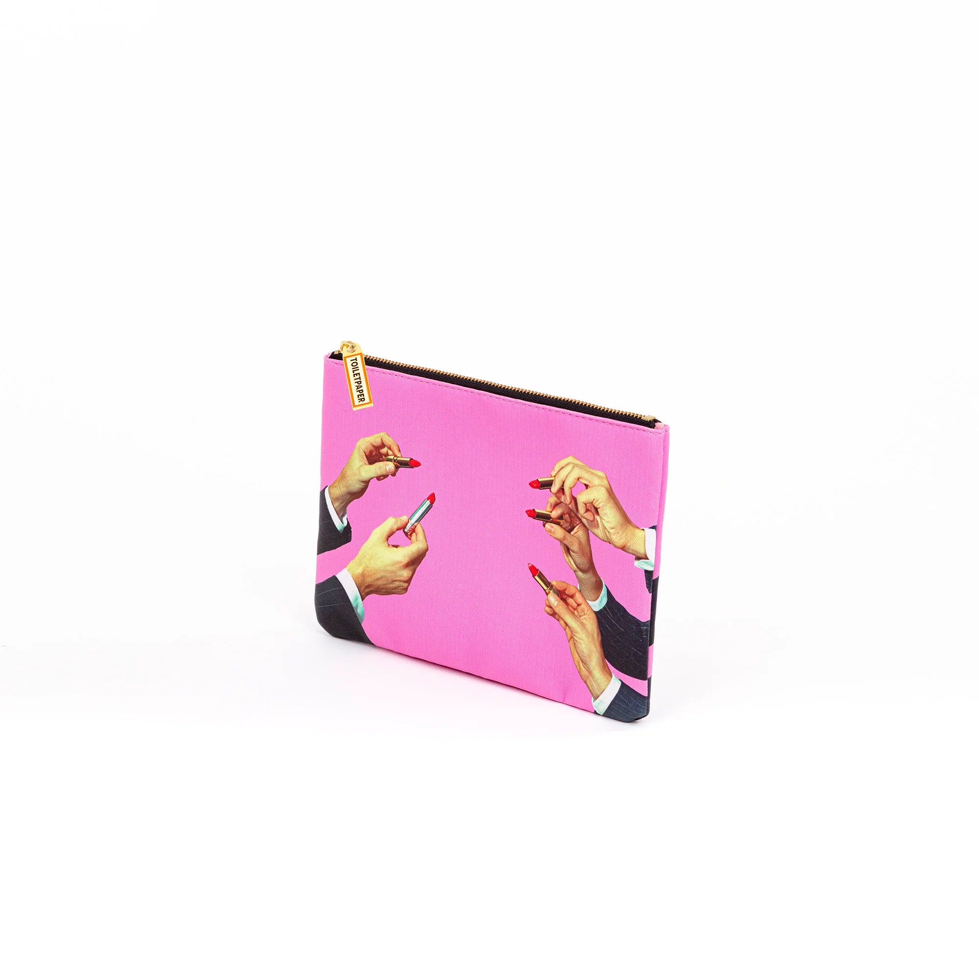 Pochette Beauty Lipstick Rosa Toiletpaper x Seletti