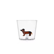 Il bicchiere della collezione Dogs di Ichendorf nella versione con il Bassotto