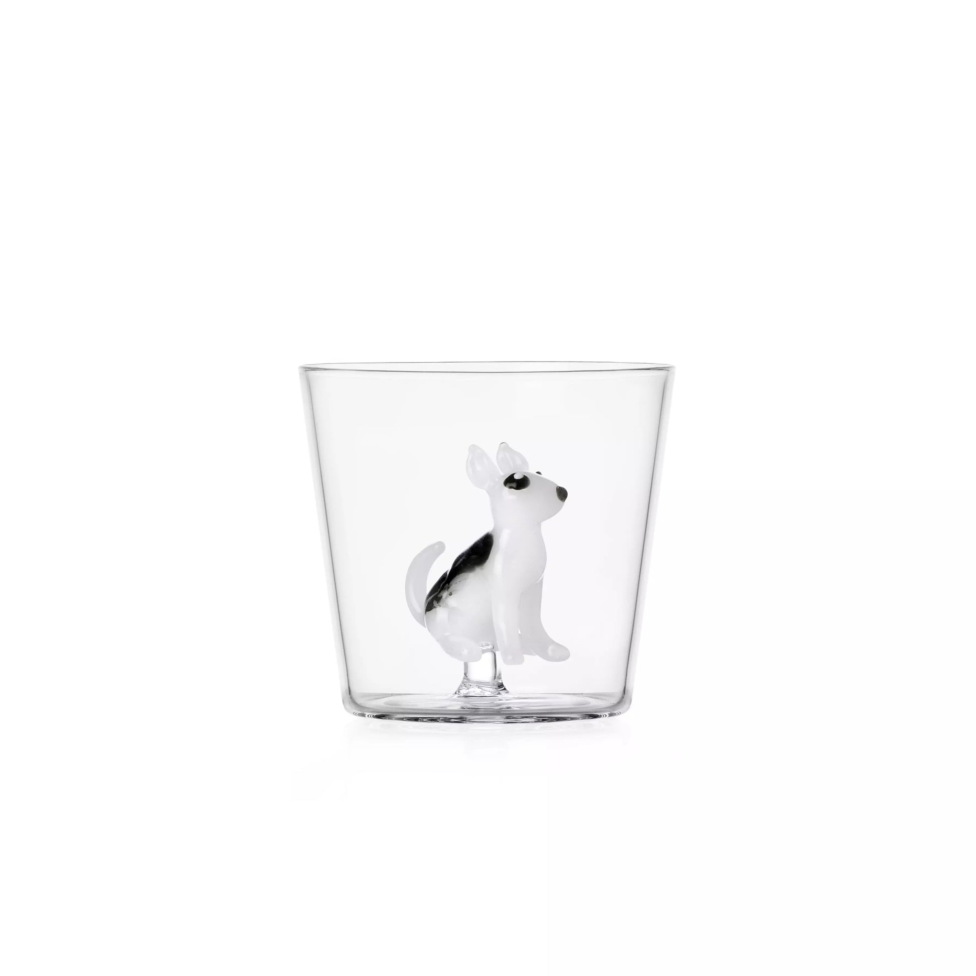 Il bicchiere della collezione Dogs di Ichendorf nella versione con il Bull Terrier