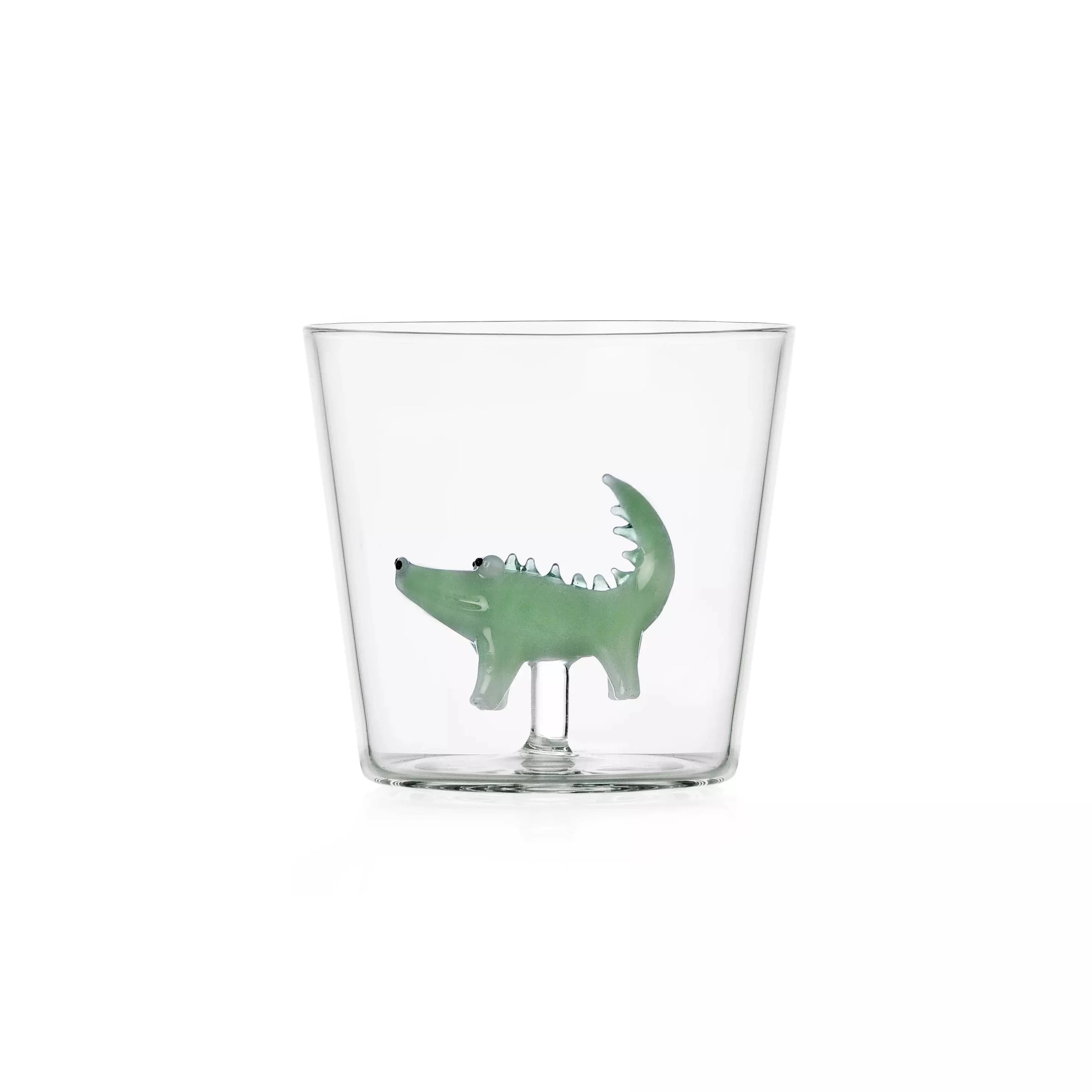 Il bicchiere della collezione Savannah di Ichendorf nella variante con il coccodrillo