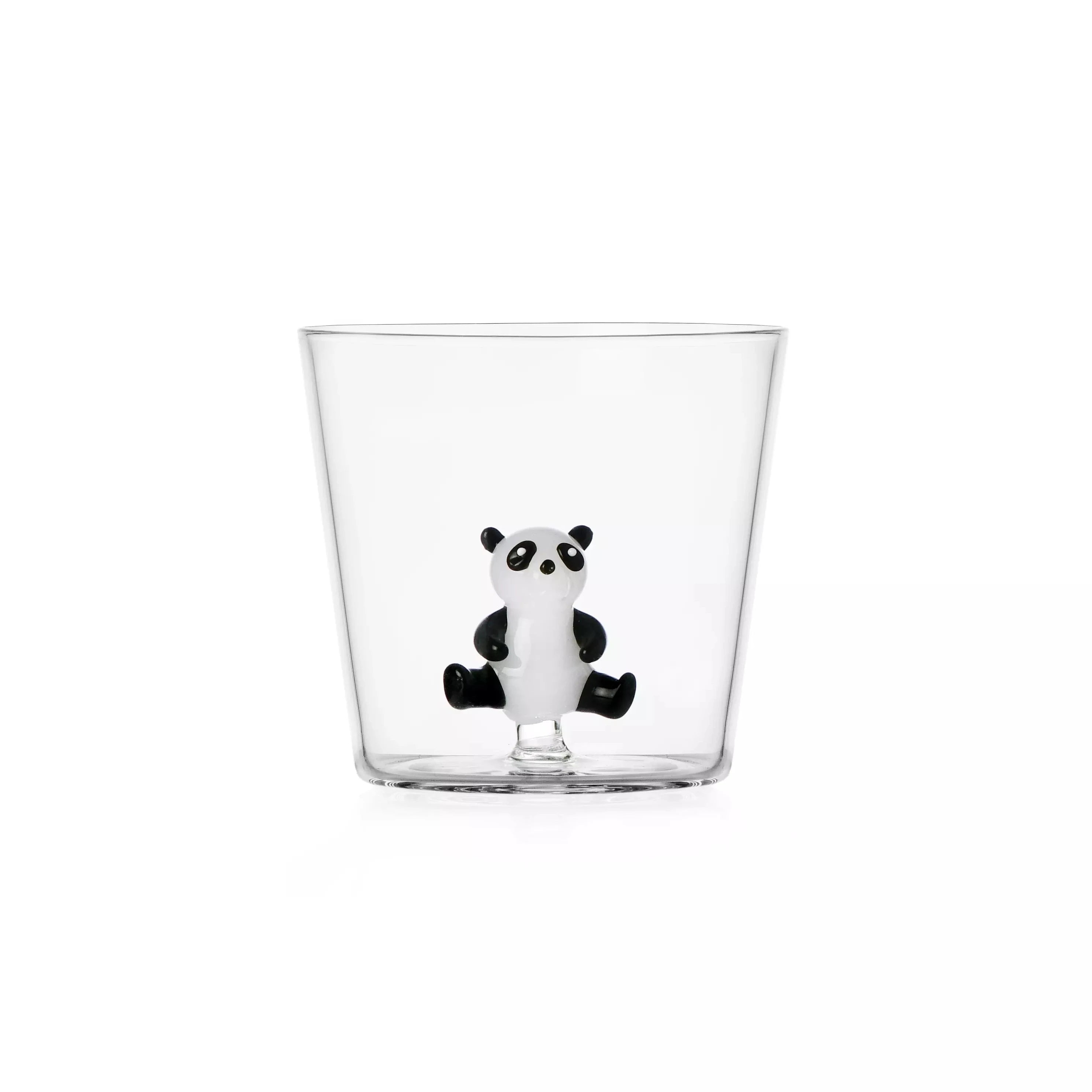 Il bicchiere della collezione Savannah di Ichendorf nella variante con il panda