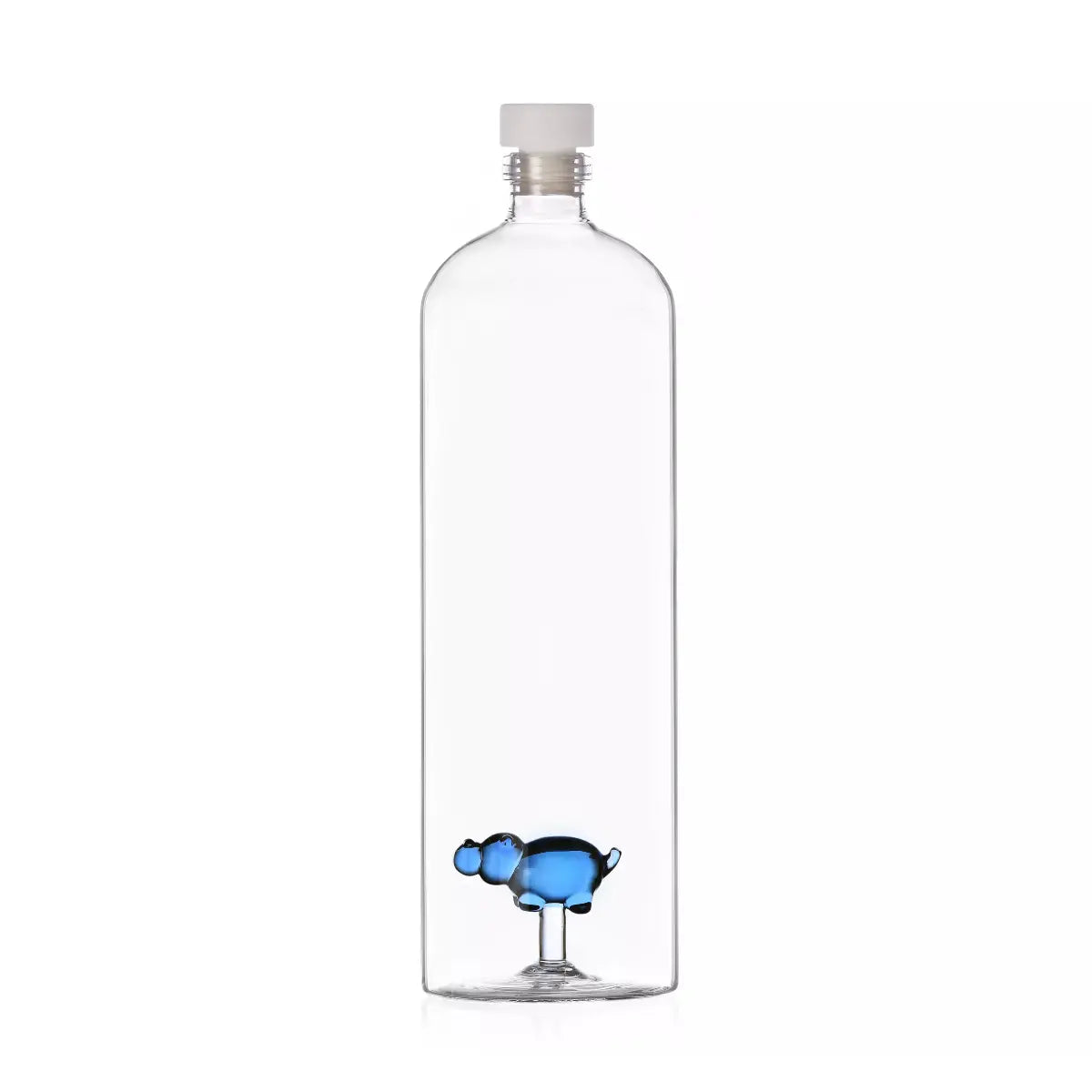 Bottiglia della collezione Animal Farm di Ichendorf con un ippopotamo