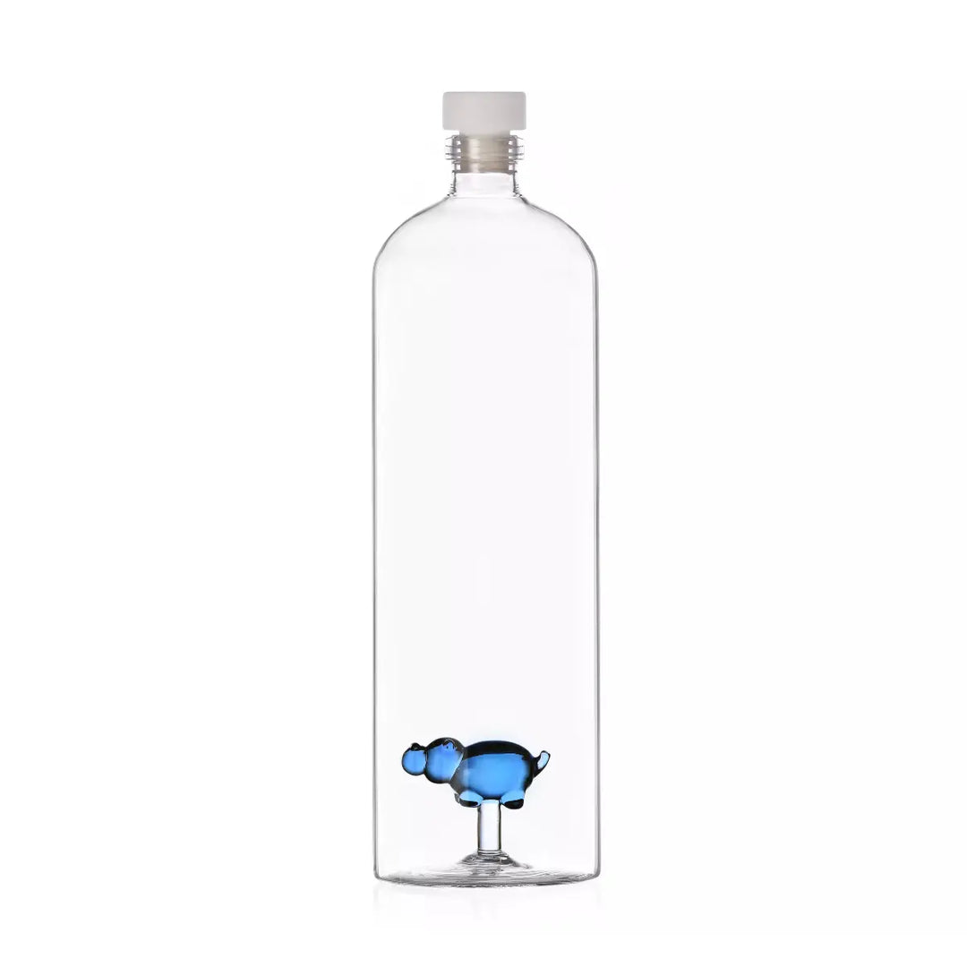 La Bottiglia della collezione Animal Farm di Ichendorf nella versione con l'ippopotamo 