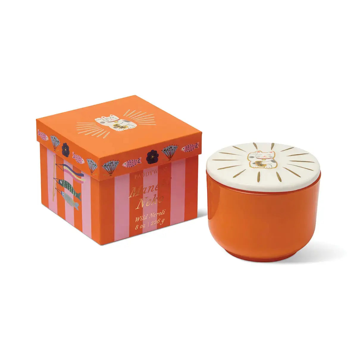 Candela Gatto Maneki-Neko Wild Neroli – Paddywax
