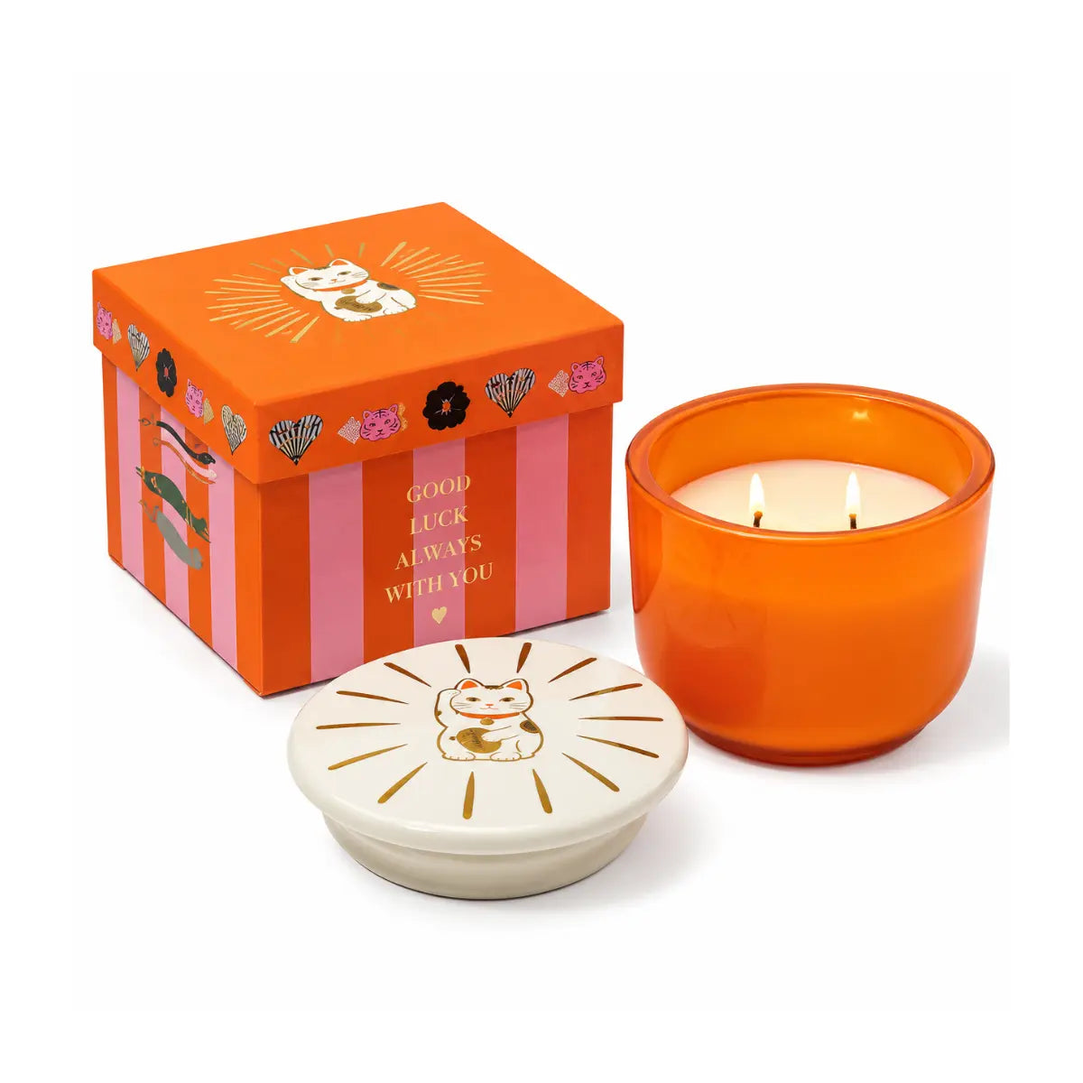 Candela Gatto Maneki-Neko Wild Neroli – Paddywax
