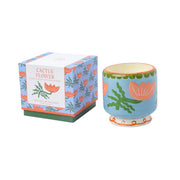 Candela A Dopo, con confezione di design. Durata combustione 48 ore. Fragranza calda e avvolgente, note fresche di Cocco, Aloe Vera e Bamboo.