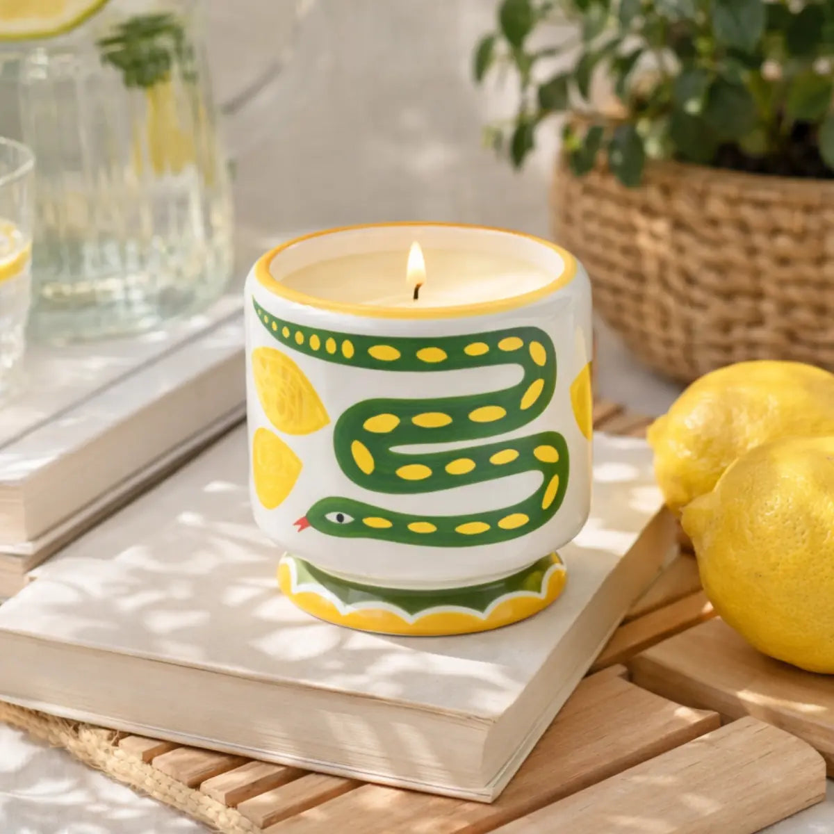 Candela accesa, diventa anche un accessorio d'arredo.