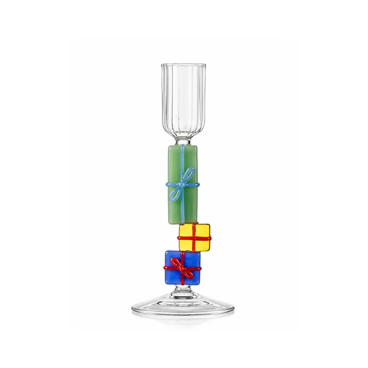 Candeliere Regali Christmas Tales Ichendorf in vetro borosilicato colorato
