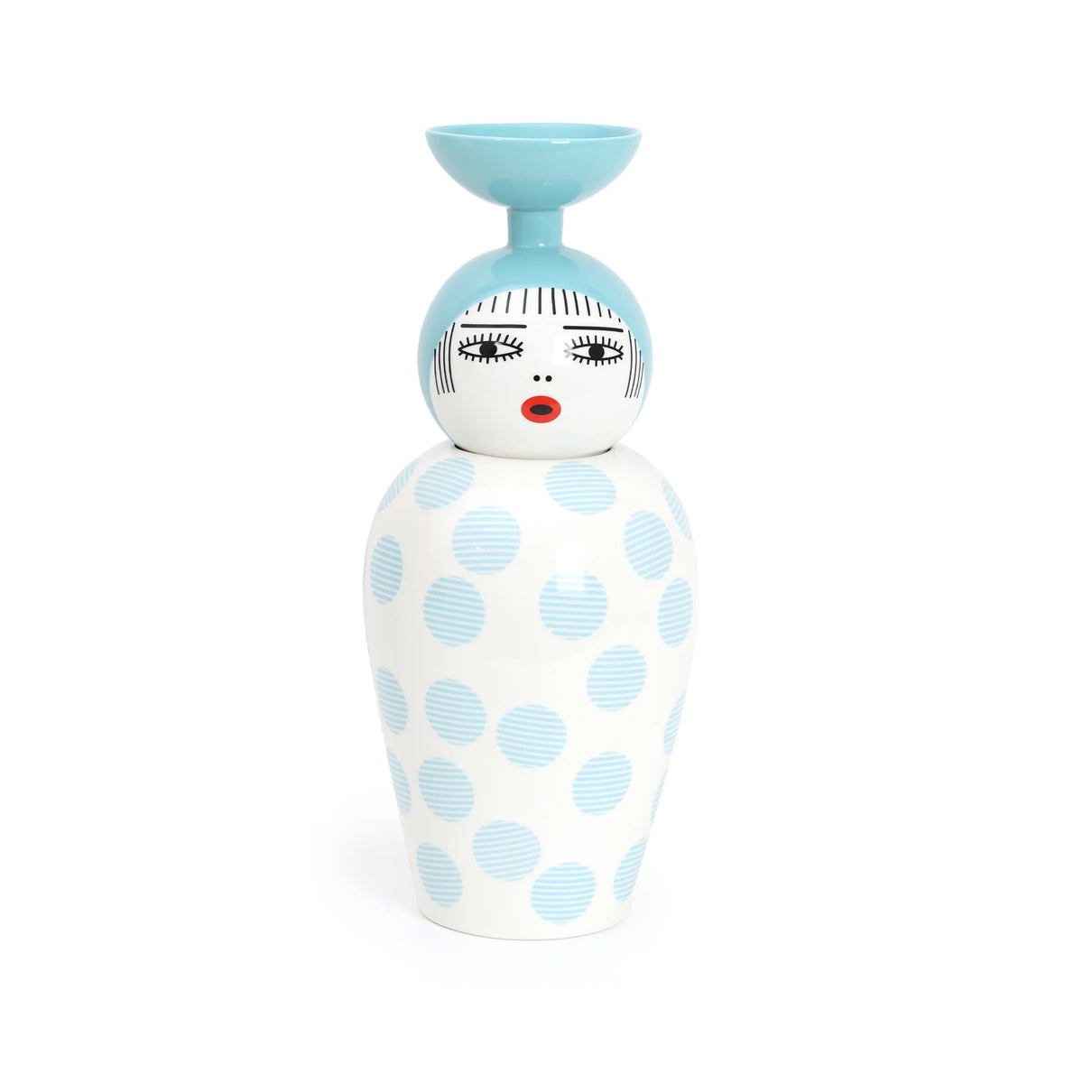 Vaso Canopie Kiki Seletti in porcellana – design Elena Cutolo