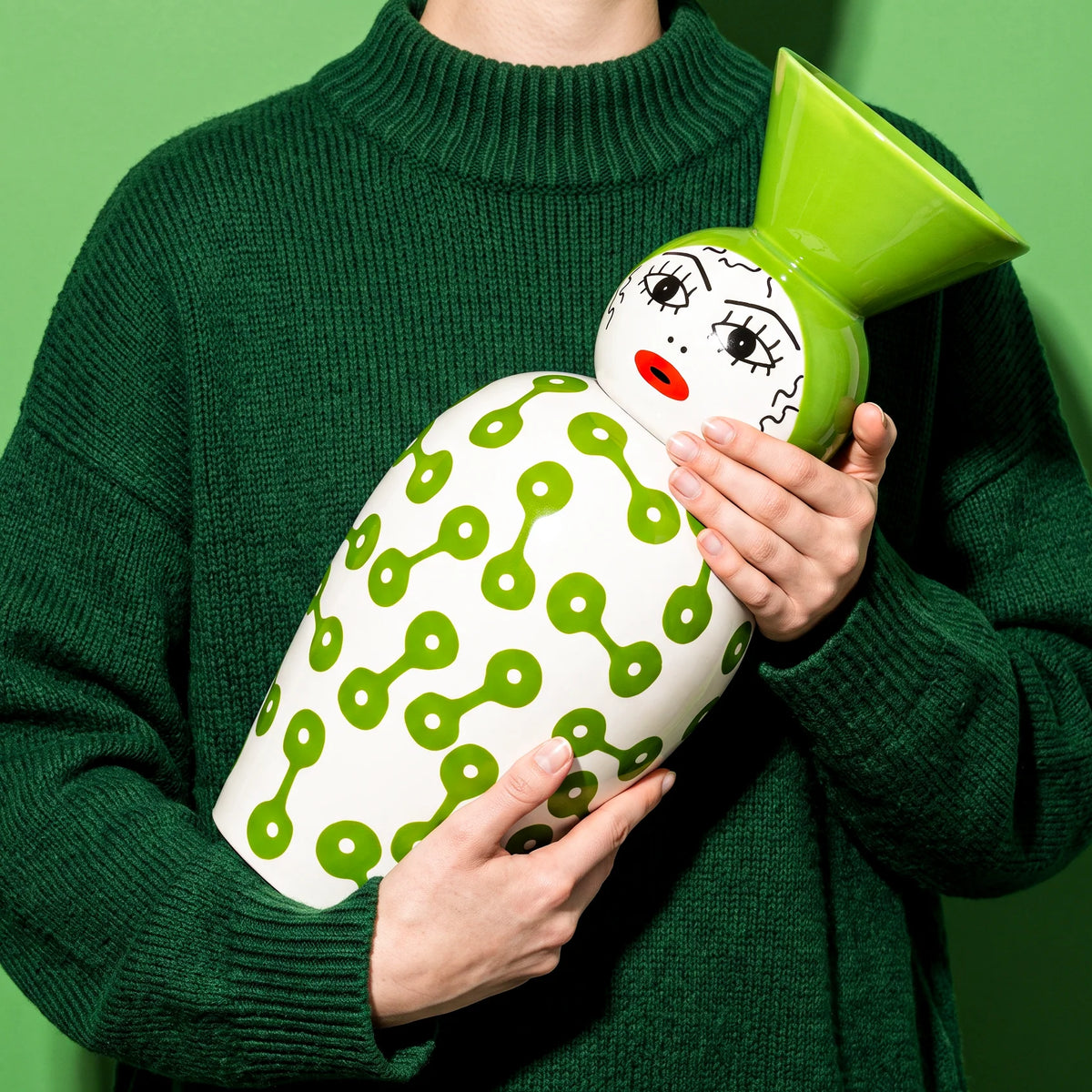 Vaso Canopie Pietra Seletti in porcellana – design Elena Cutolo