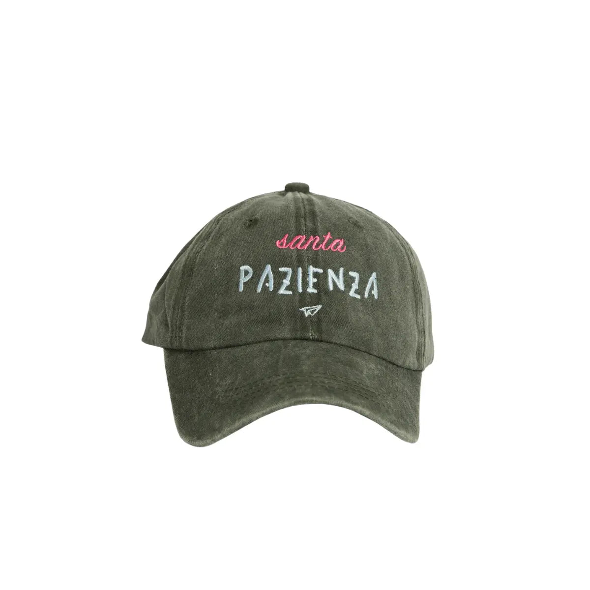 Cappellino di Linea Daria con la scritta Santa Pazienza