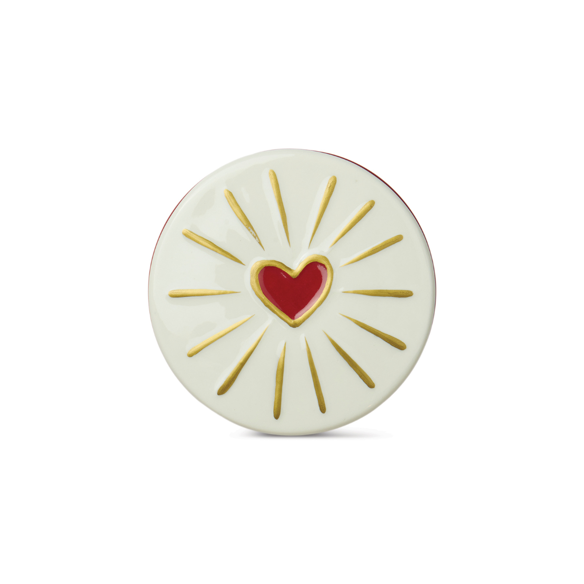 Coperchio Candela con simbolo Cuore