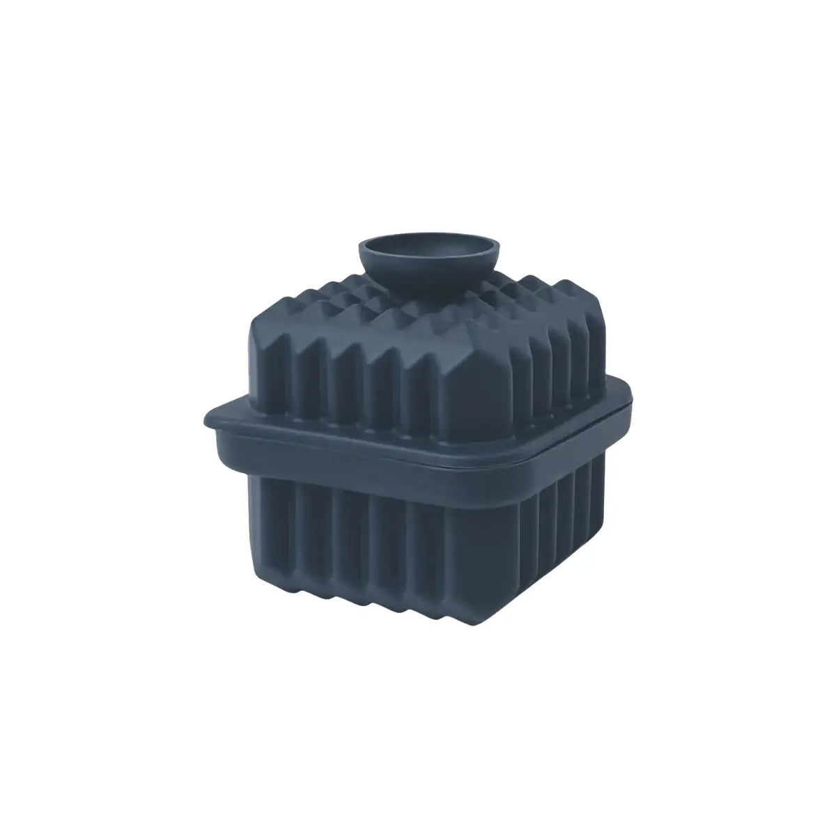 Stampo per ghiaccio sfaccettato a cubo in silicone