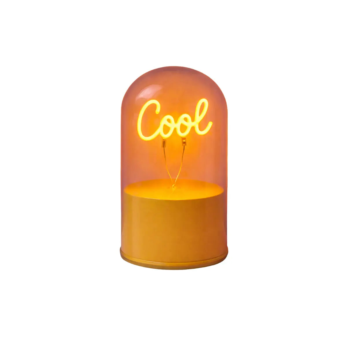 Cupola luminosa con scritta cool