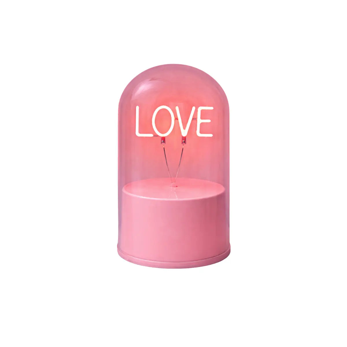 Cupola luminosa con scritta love