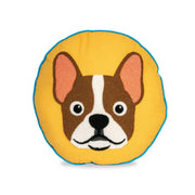 Cuscino decorativo WD Lifestyle Bulldog Francese Ø 40 cm