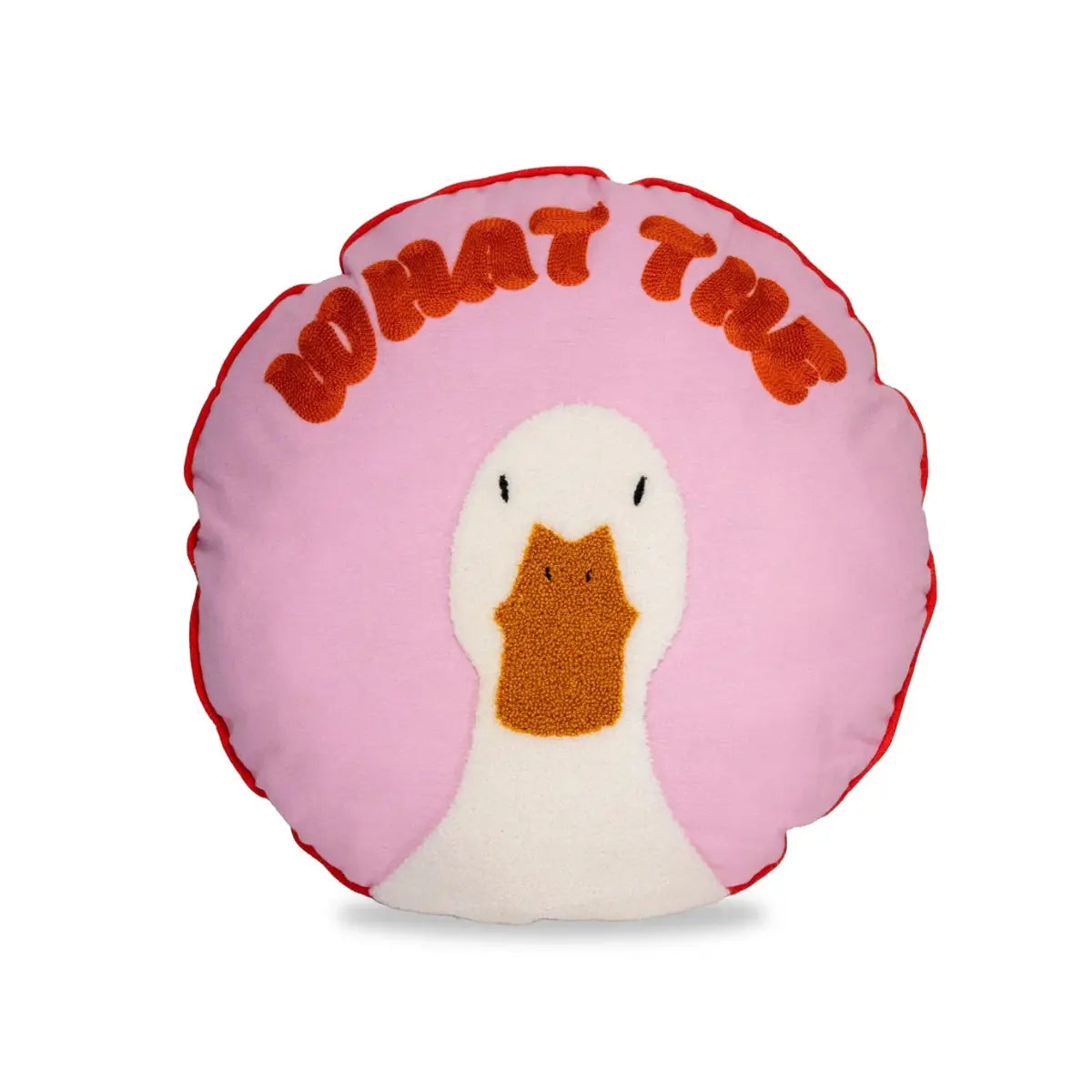 Cuscino decorativo WD Lifestyle What The Duck Ø 40 cm