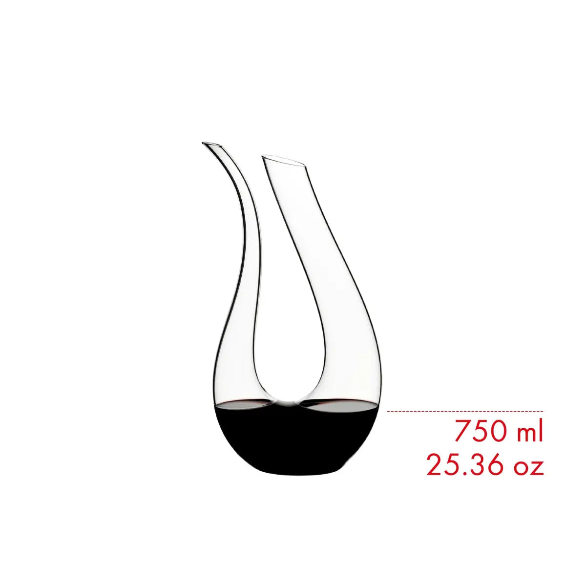 Decanter per vino Amadeo in cristallo
