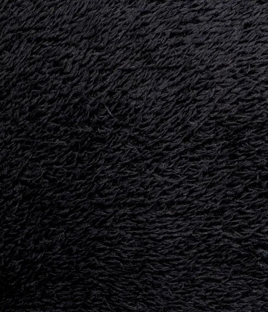 Tessuto cuccia cane e gatto nero.