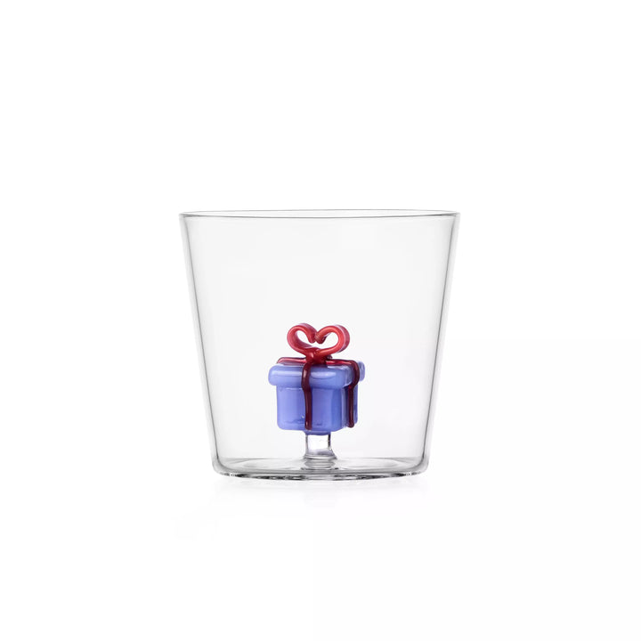 Tumbler della linea Woodland Tales di Ichendorf nella variante con il pacchetto regalo azzurro