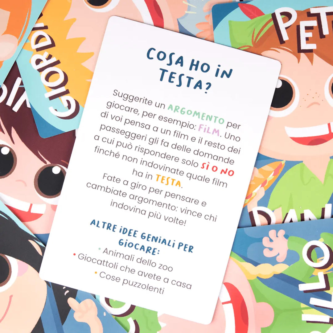 Esempio di una carta del gioco Quanto Manca