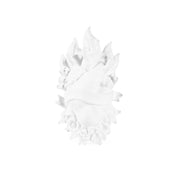 Vaso a forma di cuore con decori che richiamano i tattoo di Seletti