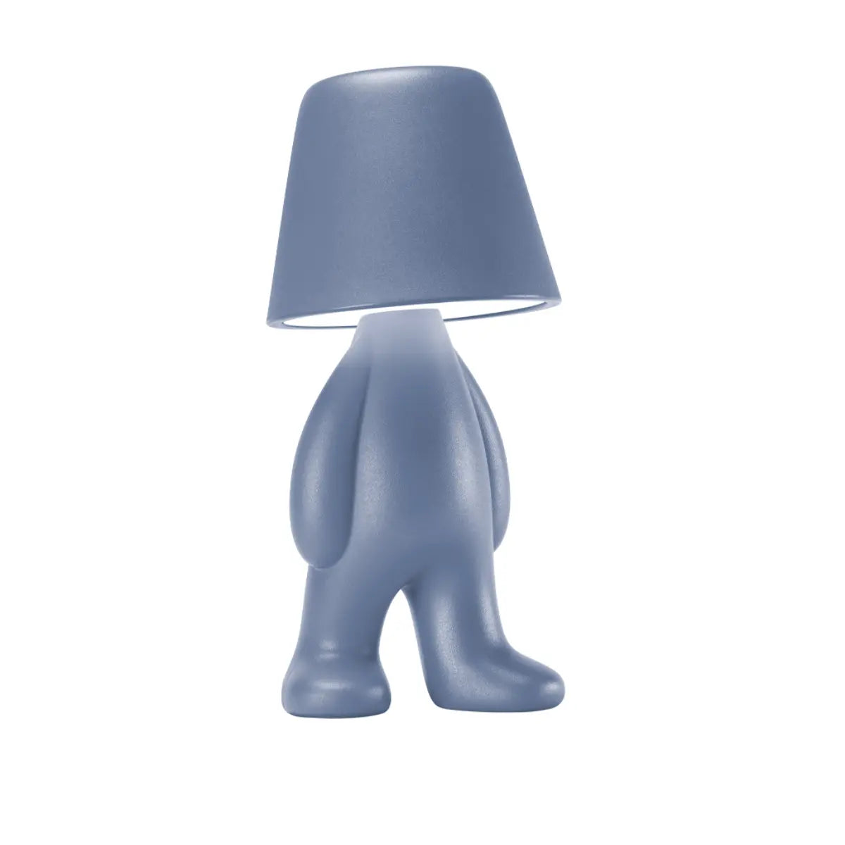Lampada celeste a forma di personaggio in piedi con testa a forma di paralume Qeeboo