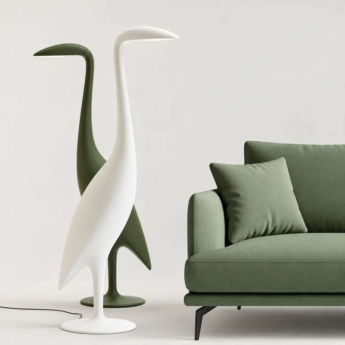 Lampada da terra Tuiuiu Qeeboo – design Furf Design Studio