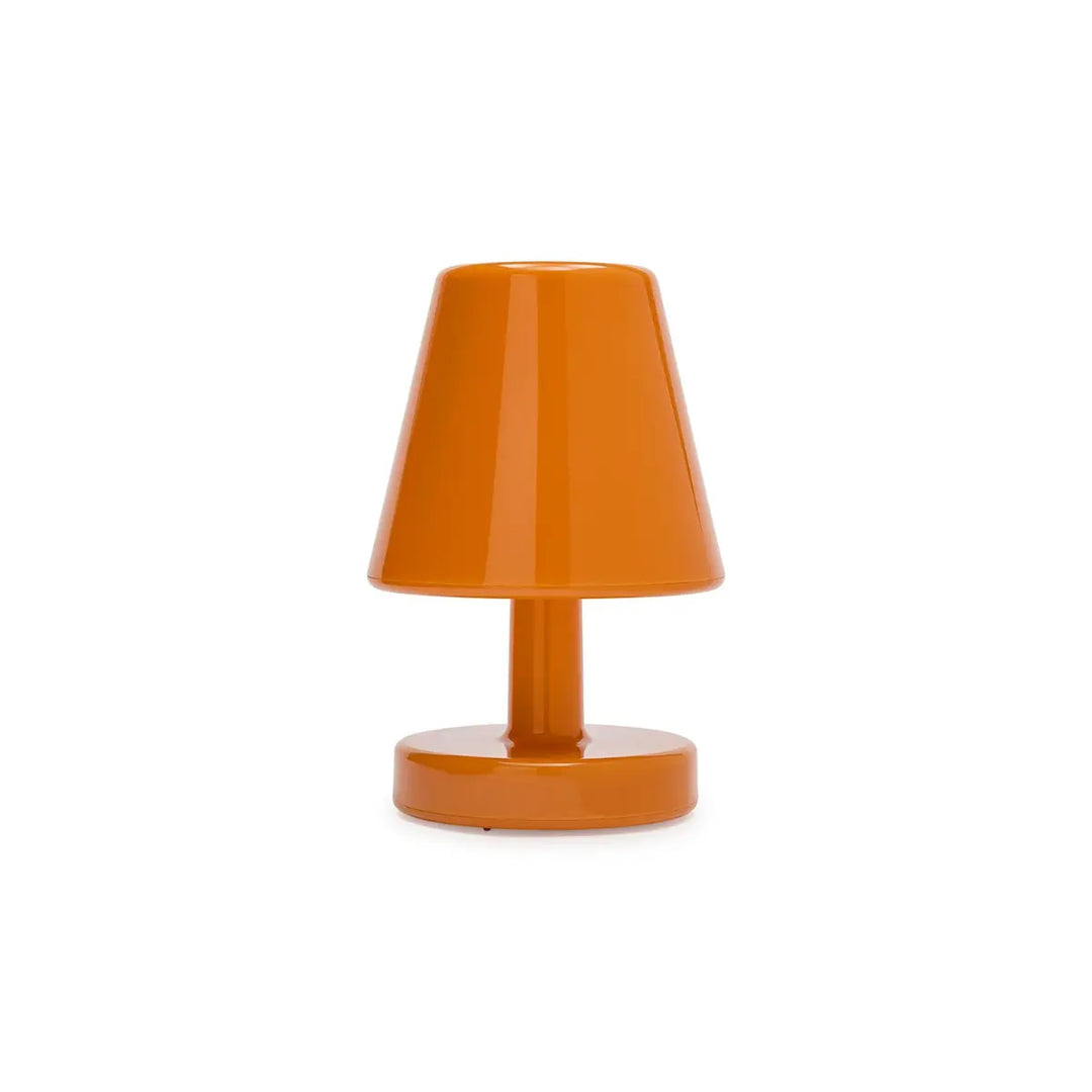 Lampada da tavolo Ambiance di Fatboy lucida color arancione pastello da interno 