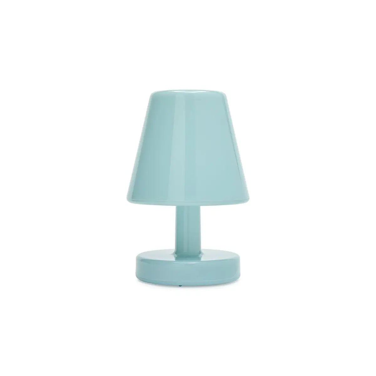 Lampada da tavolo Ambiance di Fatboy lucida color azzurro pastello da interno 