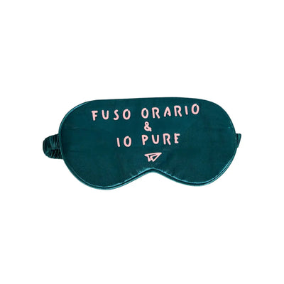 Mascherina da Notte “Fuso orario e io pure” Linea Daria