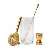 Renley Mixology Kit con accessori cocktail dorati