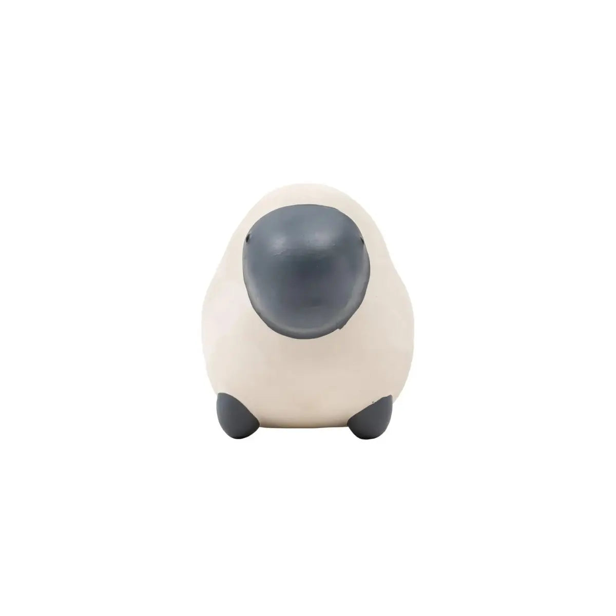 Gioco per cani e gatti a forma di pecora bianca e grigia in lattice 