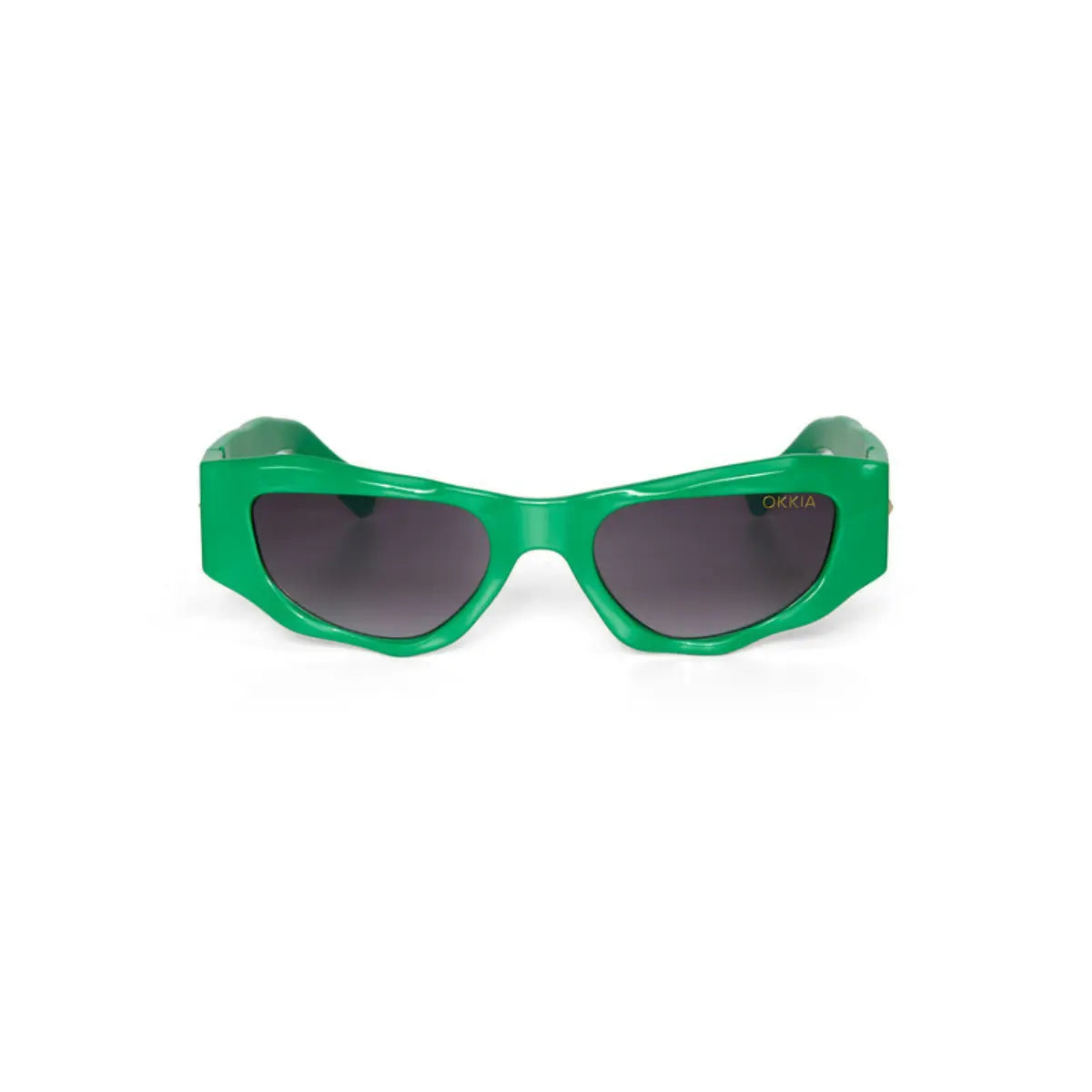 Occhiali da sole della collaborazione Okkia X Seletti nel modello Colorado Verde