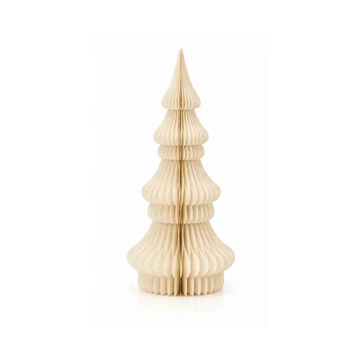 Albero di Natale Origami bianco EDG H 122 cm
