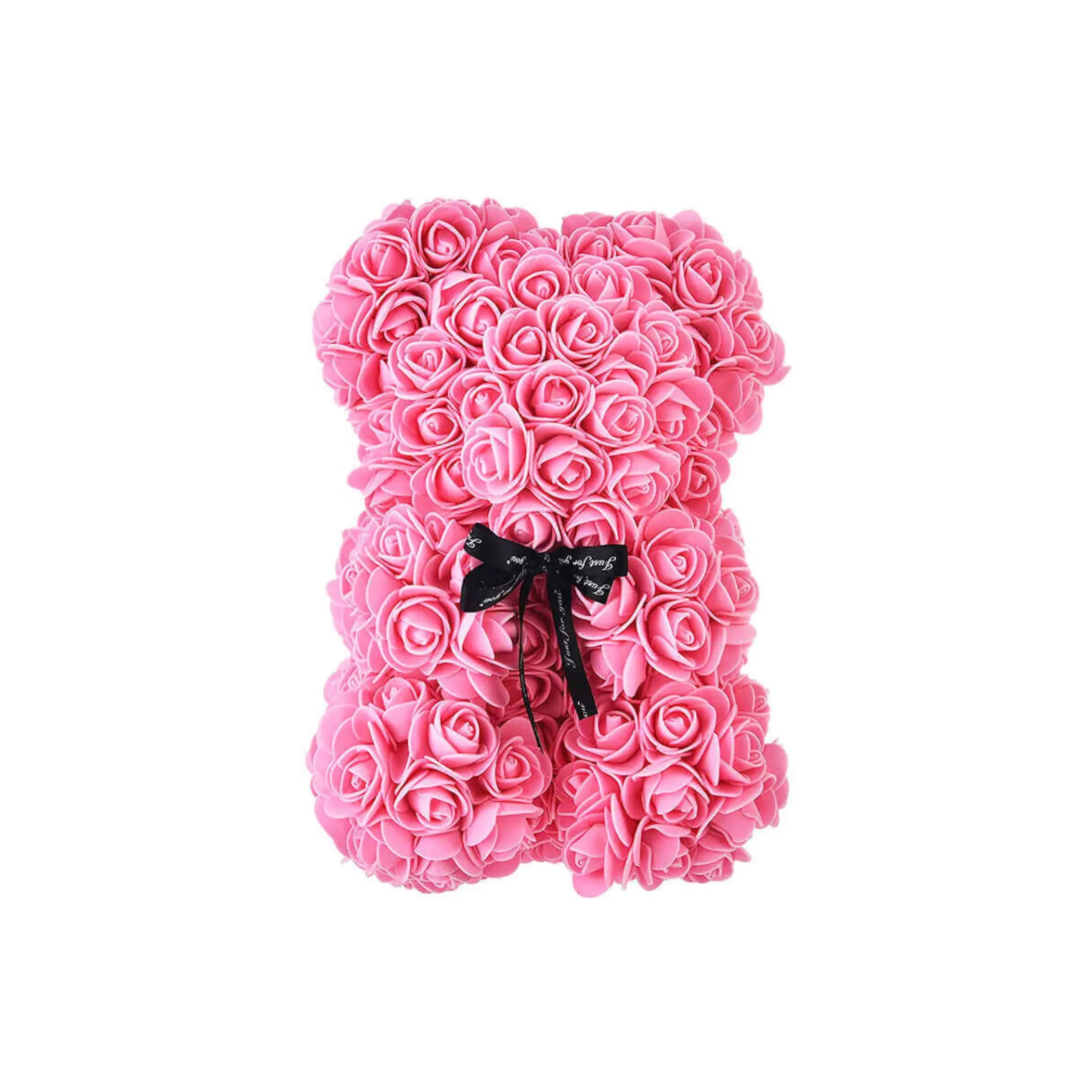 Pink Roses Teddy Bear