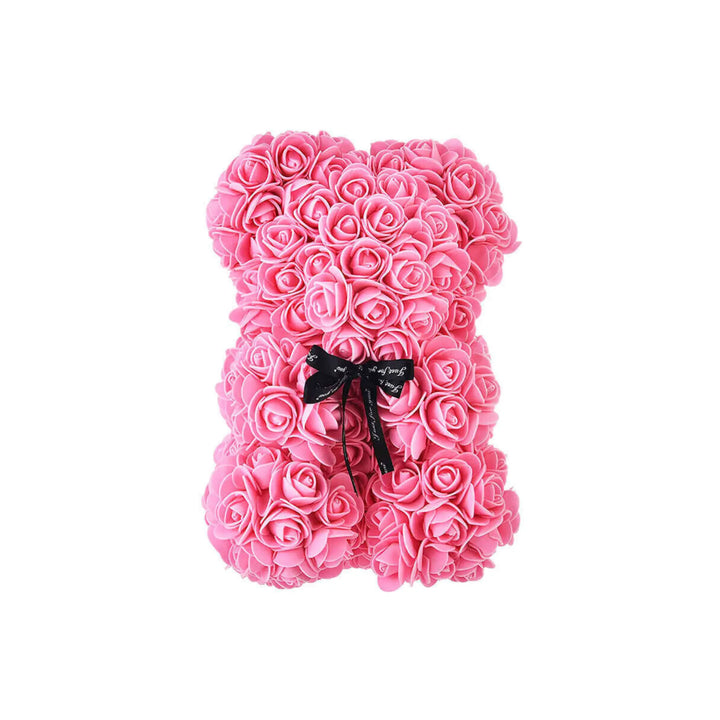 Pink Roses Teddy Bear