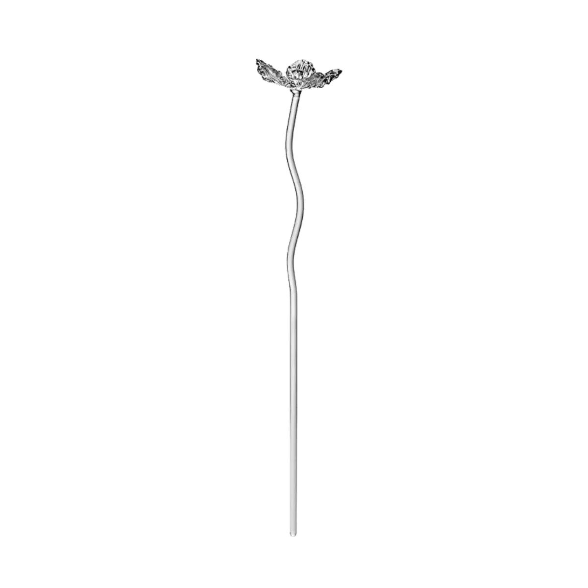 Fiore Papavero 02 trasparente Josephine in vetro borosilicato – Kris Van Assche x Serax