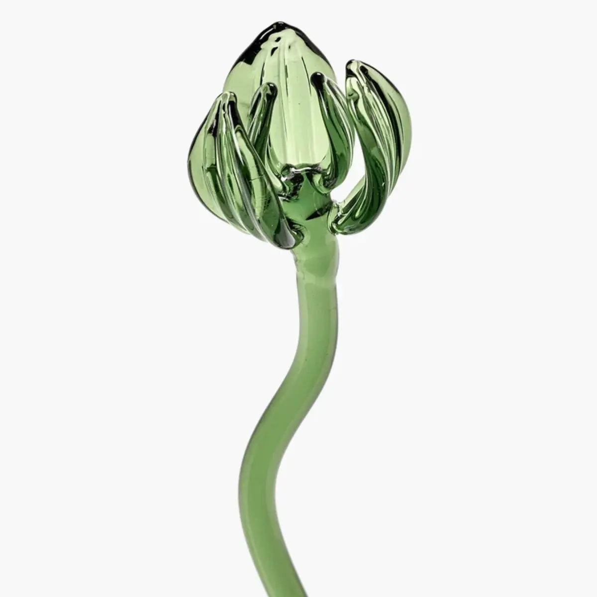 Fiore Papavero 01 verde Josephine in vetro borosilicato – Kris Van Assche x Serax